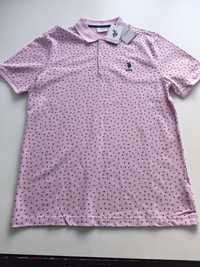 U.S. Polo Assn. M,L,XL.Оригинални мъжки тениски с яка