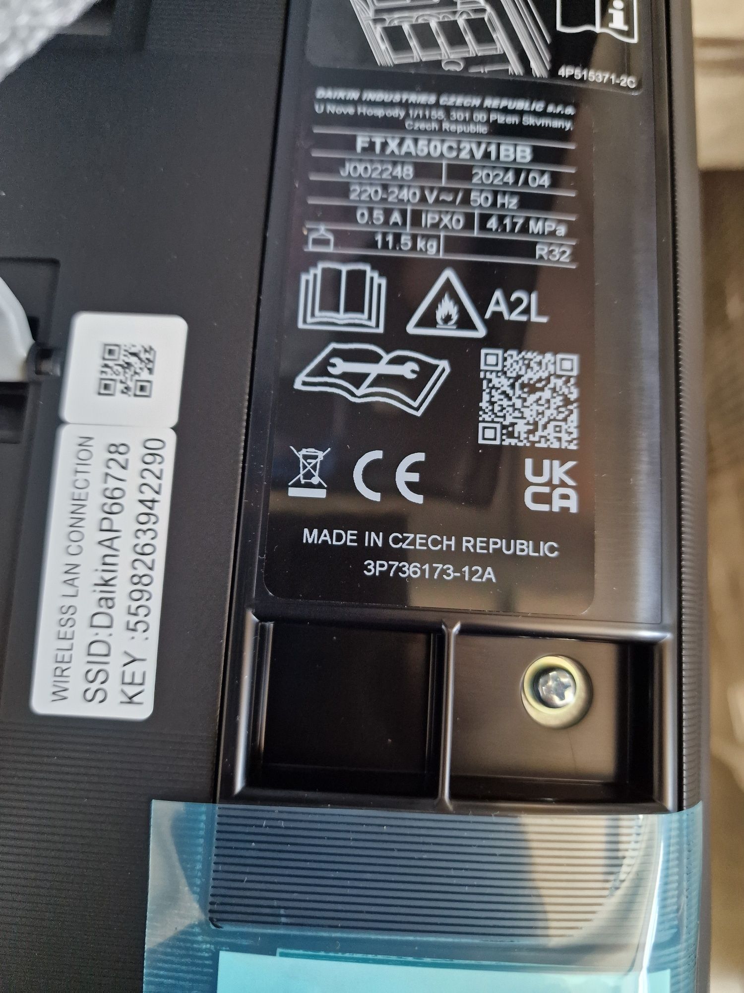 Климатик Daikin STYLISH FTXA50/RXA50 нов без опаковка 18ка 18000btu
