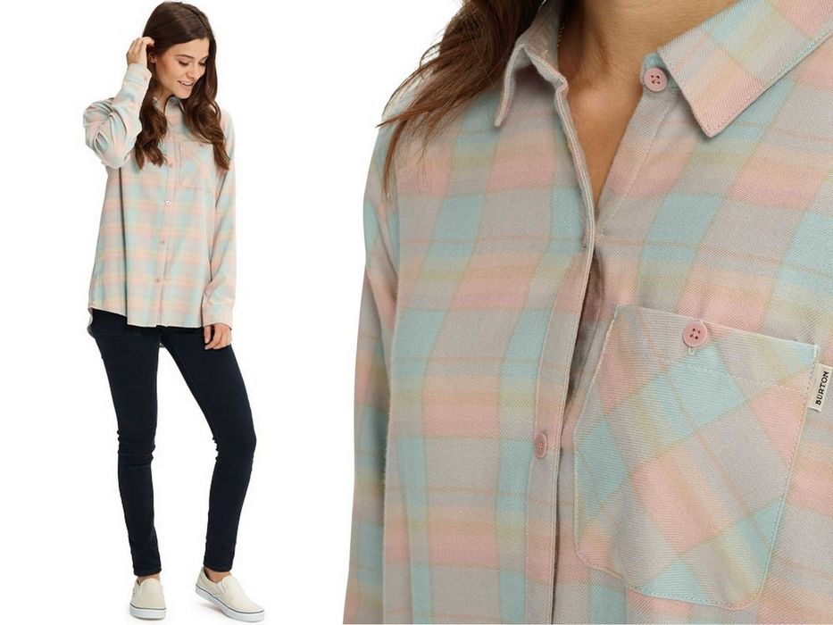 NOU! Camasa in carouri flanela BURTON