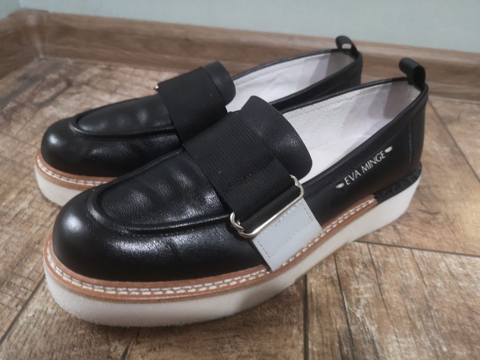Eva Minge, обувки естествена кожа, номер 39