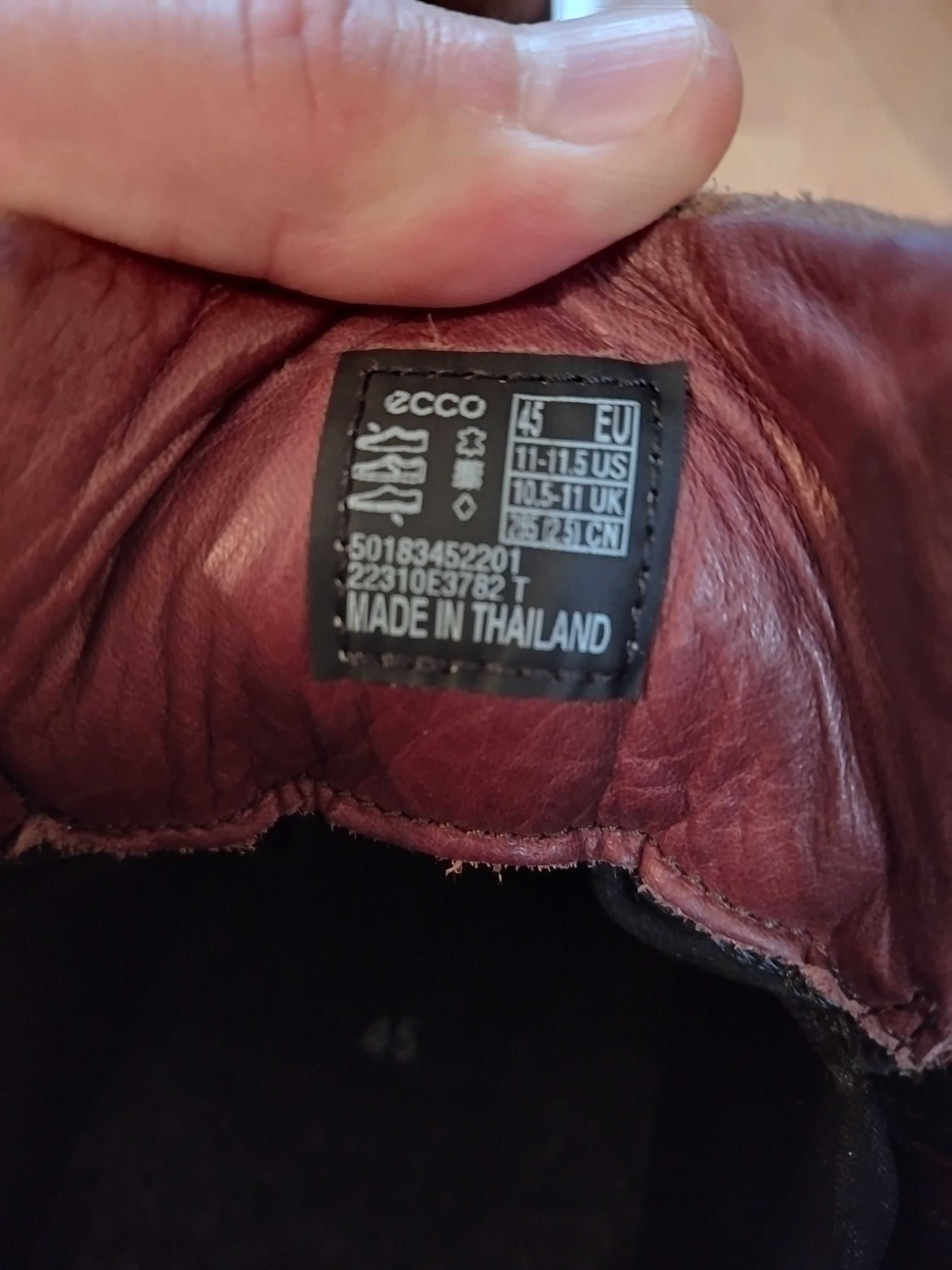 Ботинки Ecco (Дания) Gore-Tex,нубук,оригинал,новые,р-р 44