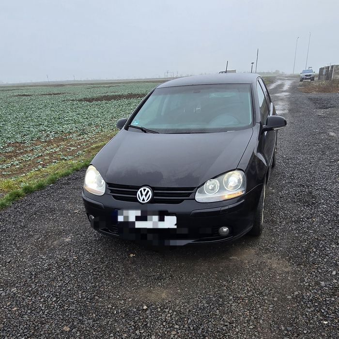 Vând VW Golf 5 varinta Goal, 1.9 diesel BLS, 105 CP, an 2007,