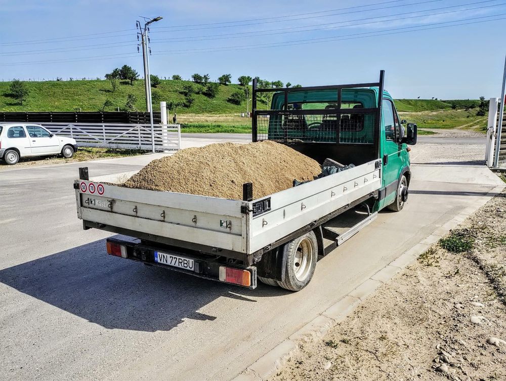 Nisip Spalat Bob mare / Piatra Pietris Balastru Pamant negru