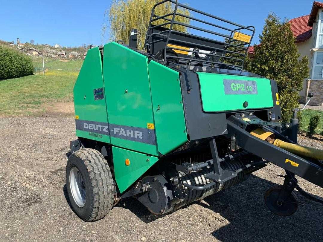 Presa balotiera Deutz GP 3.20 ata plasa GP 2.12 tocator an2014 opticut