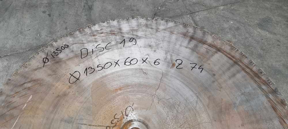 Disc vidia, disc diamantat de 1350 mm second