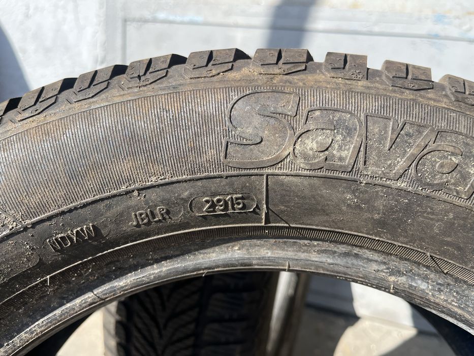 2 бр. зимни гуми 205/60/16 Sava 6,5 mm DOT 2915