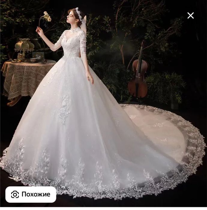 свадебный платье  бар күзгі балға қолданып тастауға