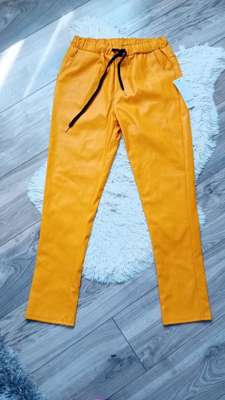 S m l xl  pantaloni piele eco