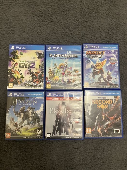 обменяю диски для пс4