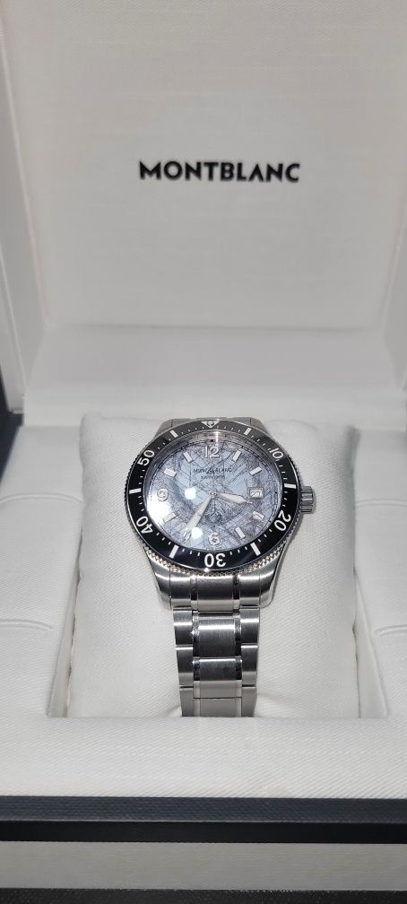 Vand ceas de mana Montblanc 1858 iced sea