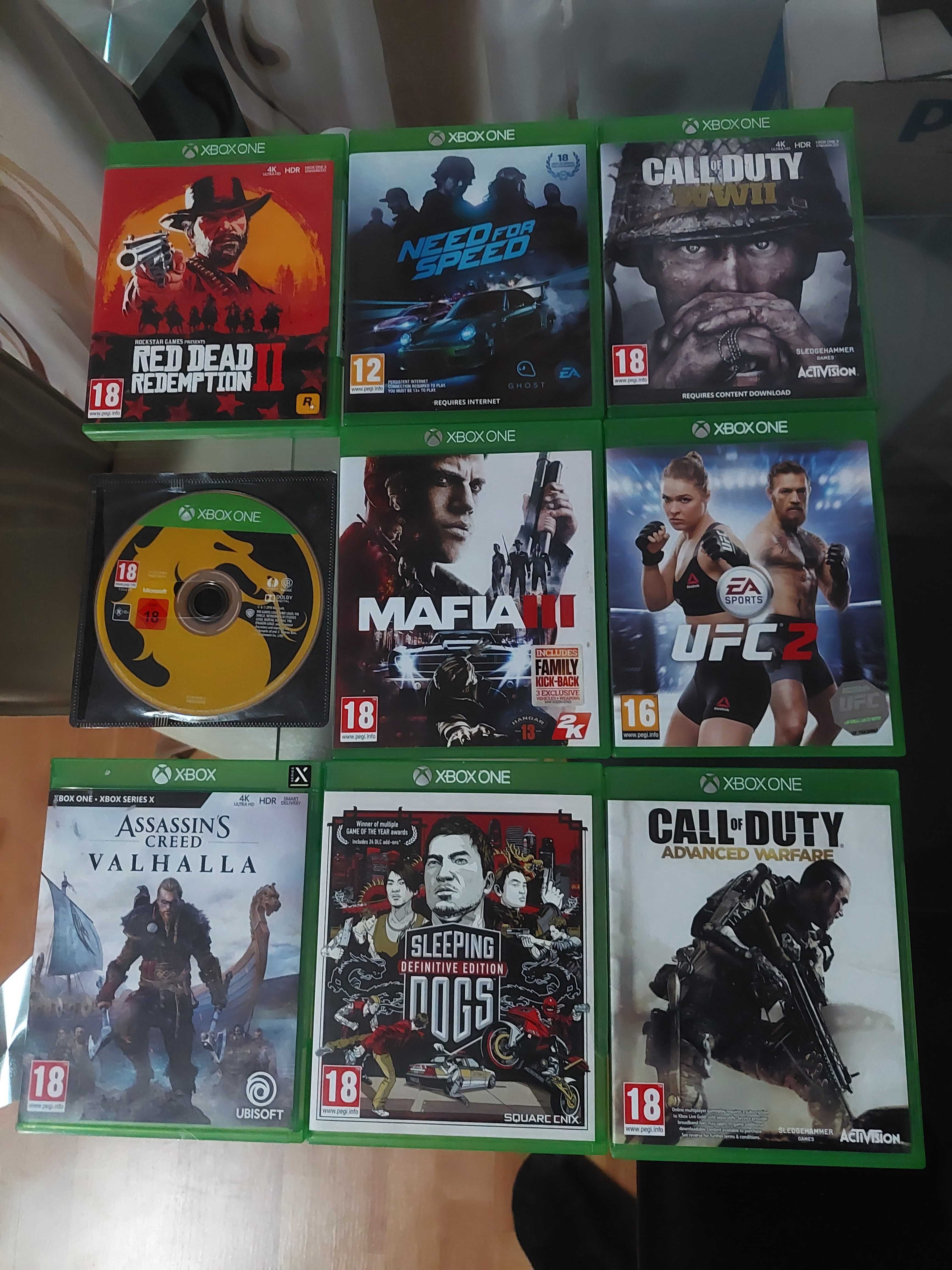 Jocuri Xbox One -GTA 5,Minecraft,Fifa,MK 11,RDR2,NFS,Mafia,UFC