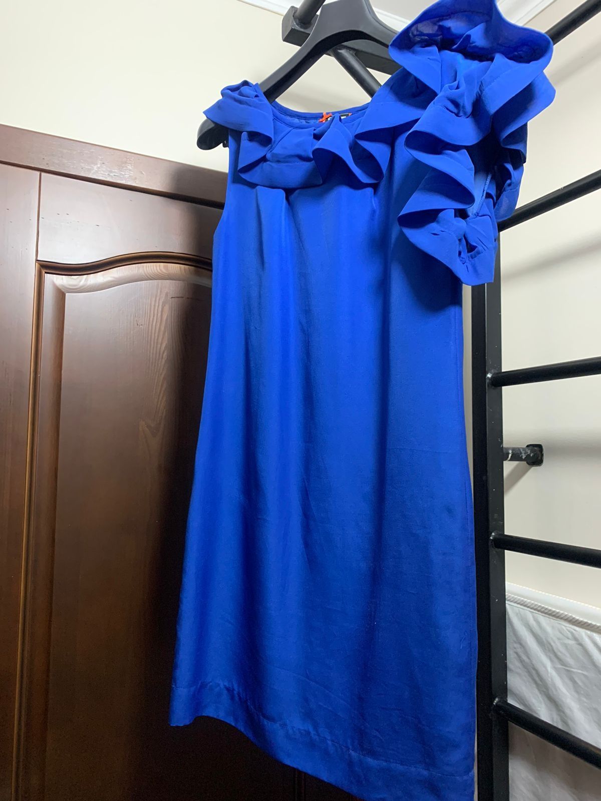 Платье вечернее синее