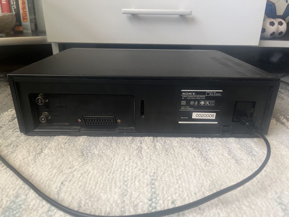 VCR Sony E-30 Pro 3 Head DEFECT
