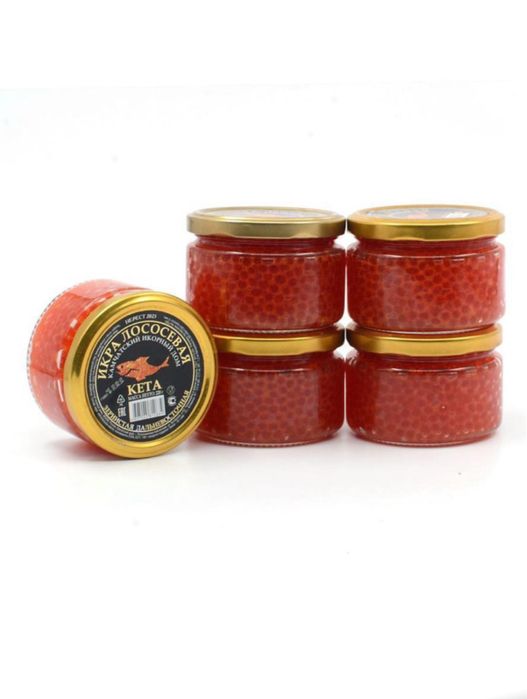 Икра красная камчатская