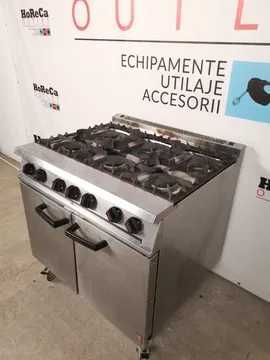 OUTLET FALCON - Masina de gatit aragaz 6 focuri + cuptor pe Gaz