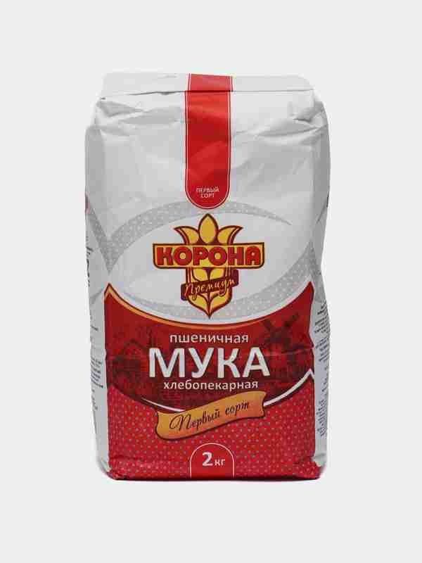Un Karona 1kg-2kg-5kg-25kg Oliy va birinchi navli. Мука Корона