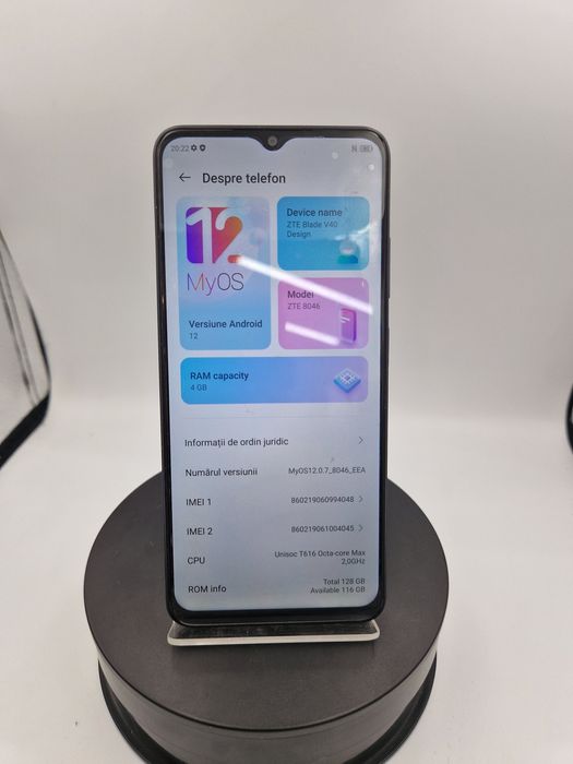 ZTE Blade V40 128 GB 4 GB Garantie #31045