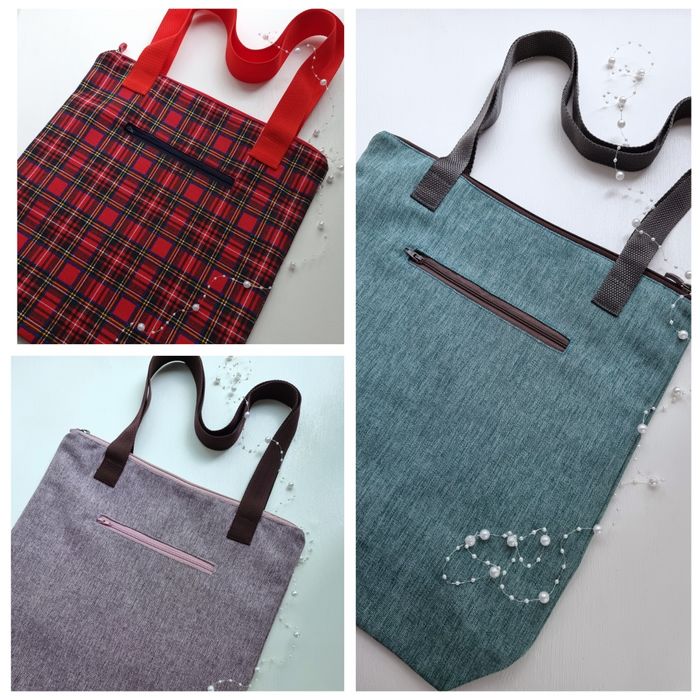 Сумка - шопер. Ручная работа!