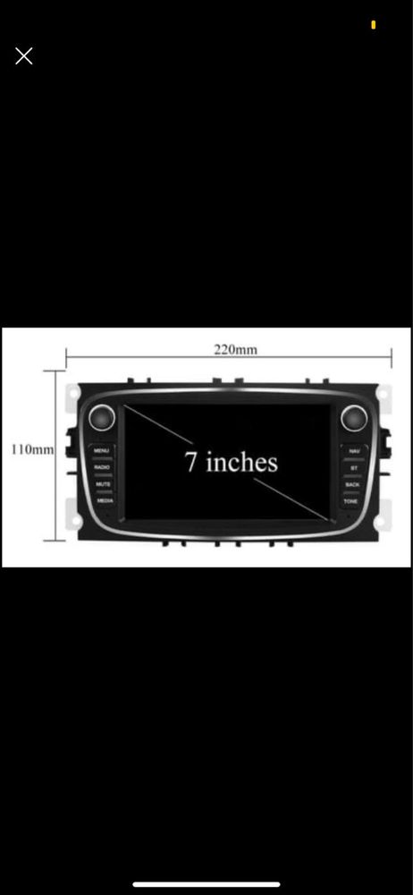 Navigatie Ford Focus 2, Focus 3, kuga 2 Mondeo TESLA STYLE