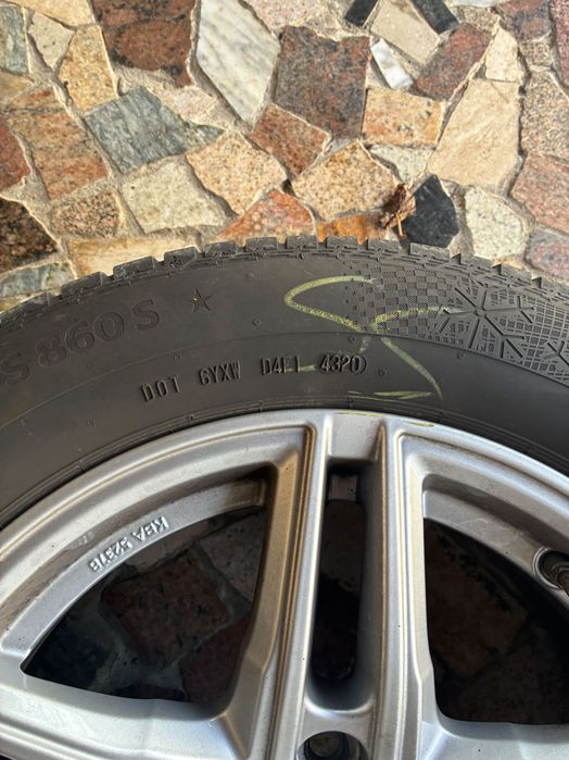 Jante cu cauciucuri pe 16