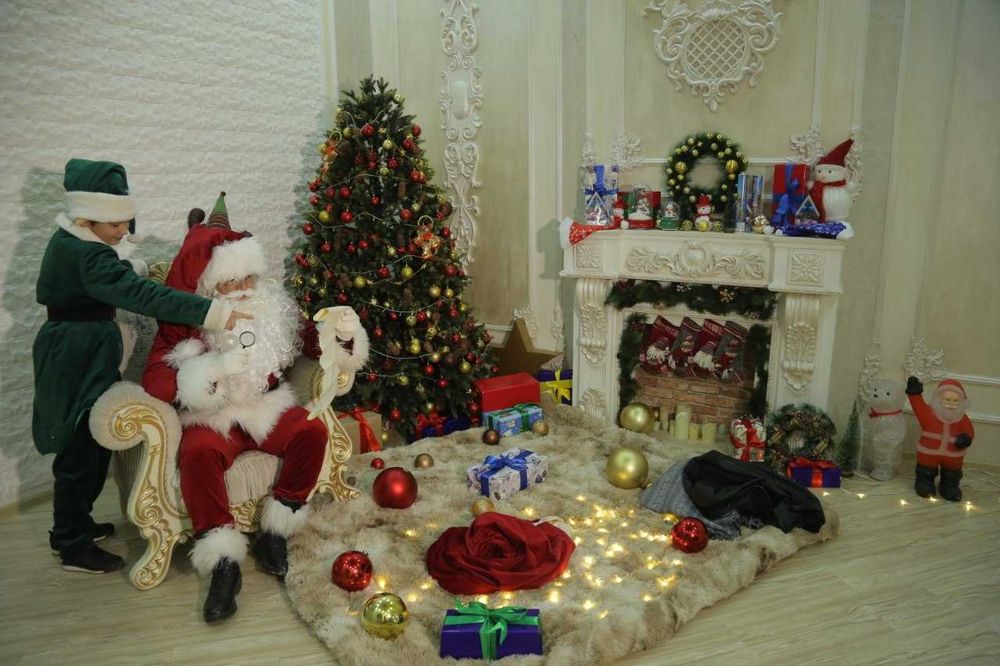 ДЕД МОРОЗ  Qorbobo Santa Claus КОРБОБО