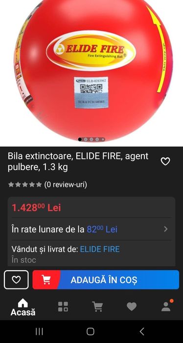 Bile antiincendiu Elide fire