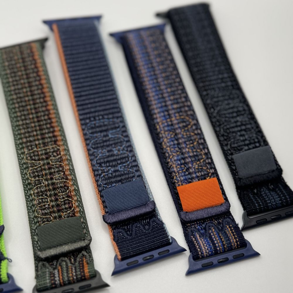 Текстилни каишки с велкро Nylon Recycled за Apple Watch