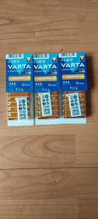 Seturi baterii Varta Long Life AAA 12 buc pe set