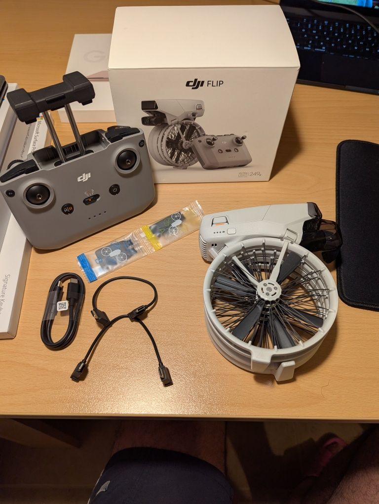 Dji Flip 4k60fps гаранция (дрон)