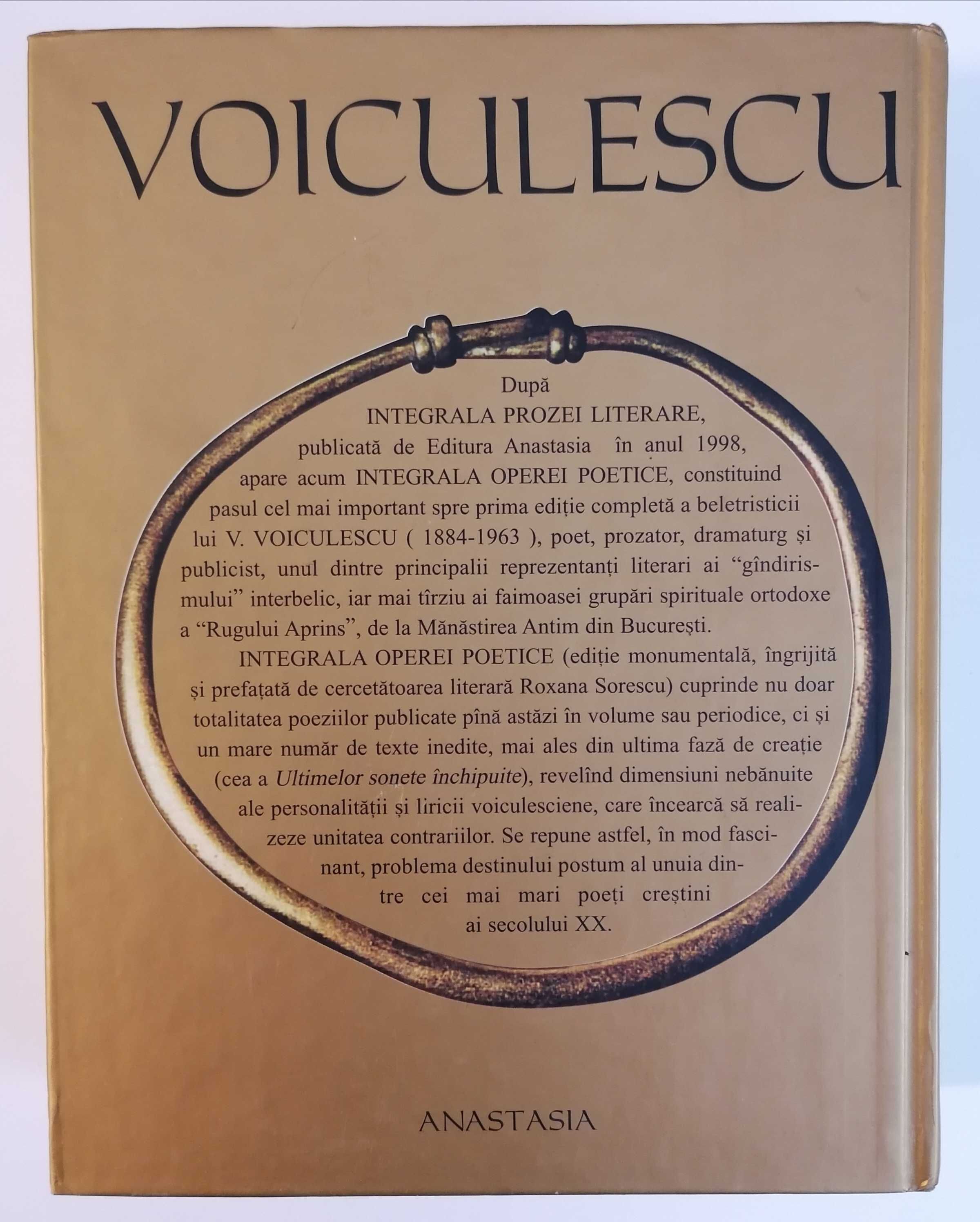 Vasile VOICULESCU - Integrala Operei Poetice