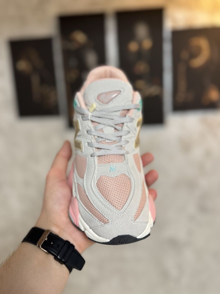 Adidasi Dama New Balance 9060 Gray & Pink!