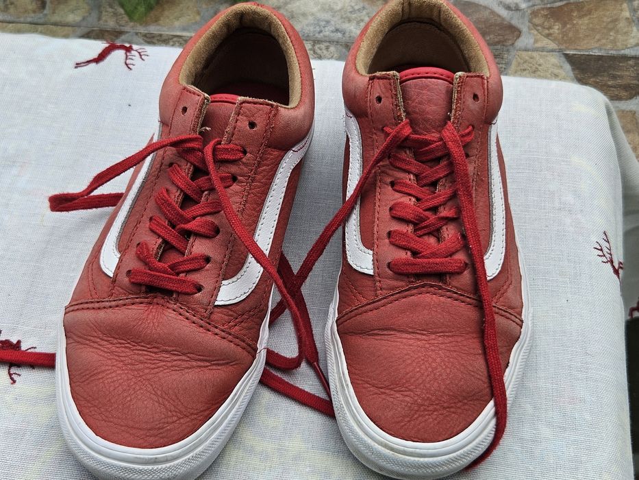 Vans кецове естествена кожа N36