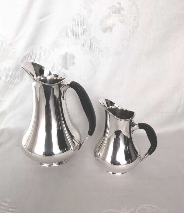 Set de carafe pentru apa și vin din argint masiv 830