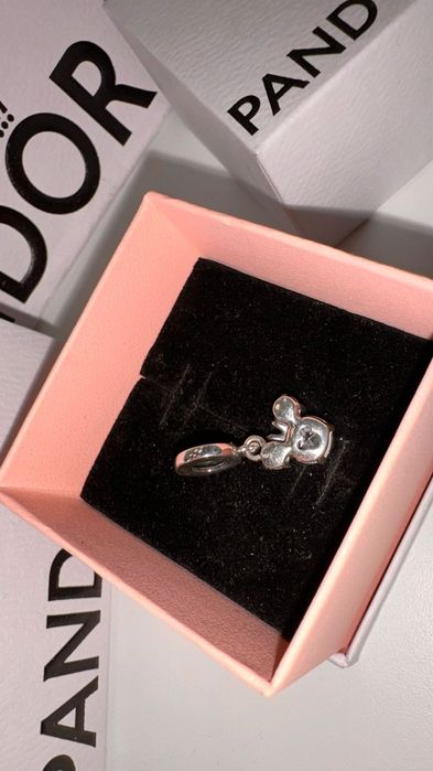 Charm Minnie Mouse din Argint 925