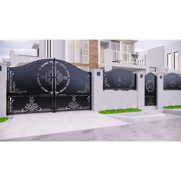 Gard din tablă depitată cnc