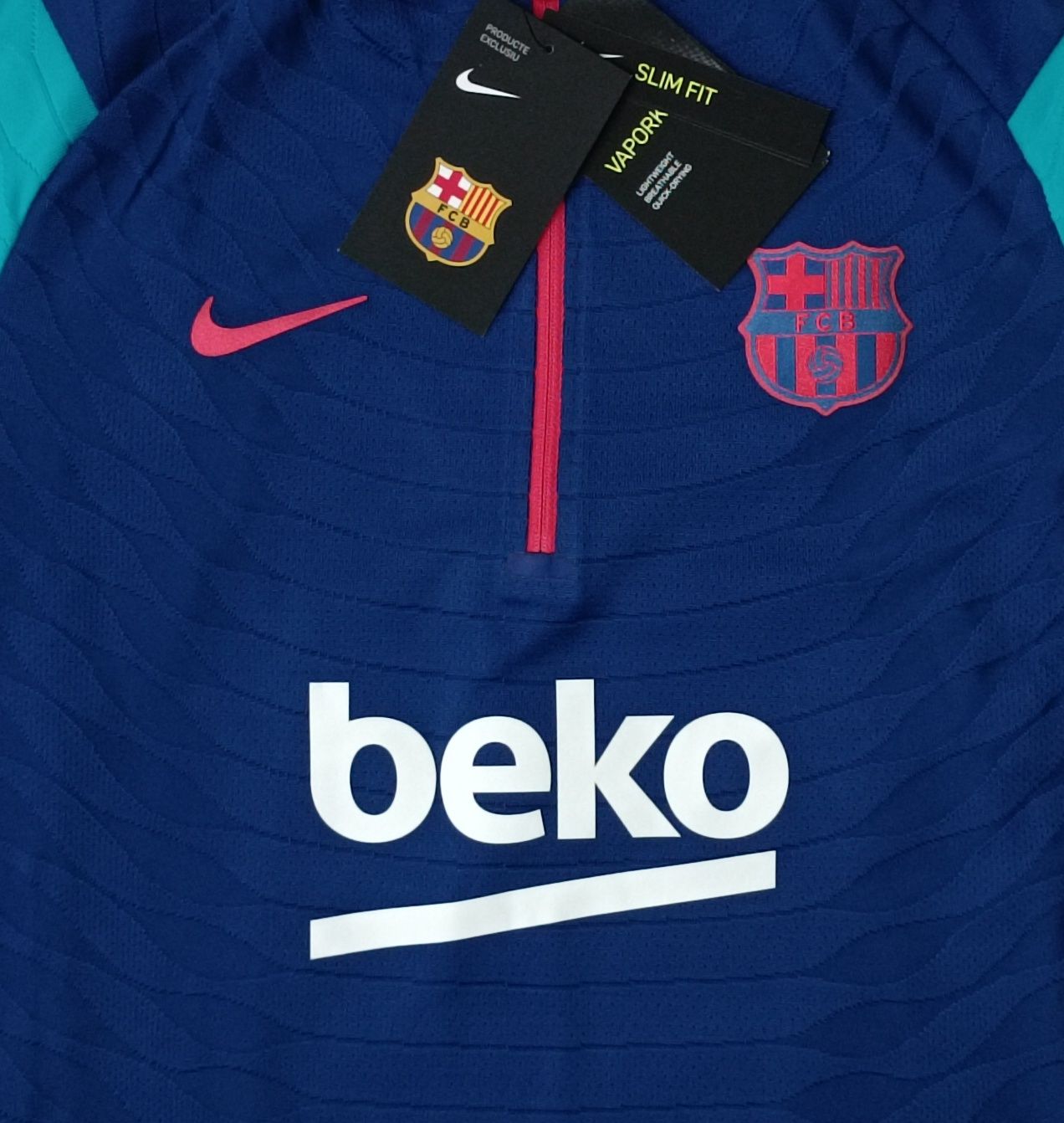 Nike FC Barcelona VaporKnit Strike Top оригинално горнище M Найк