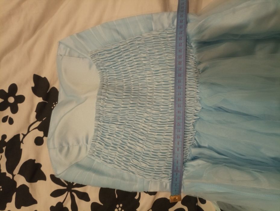 Официална рокля с тюл