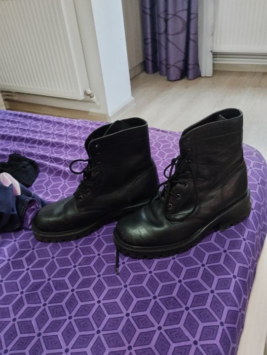 Bocanci piele politie dama