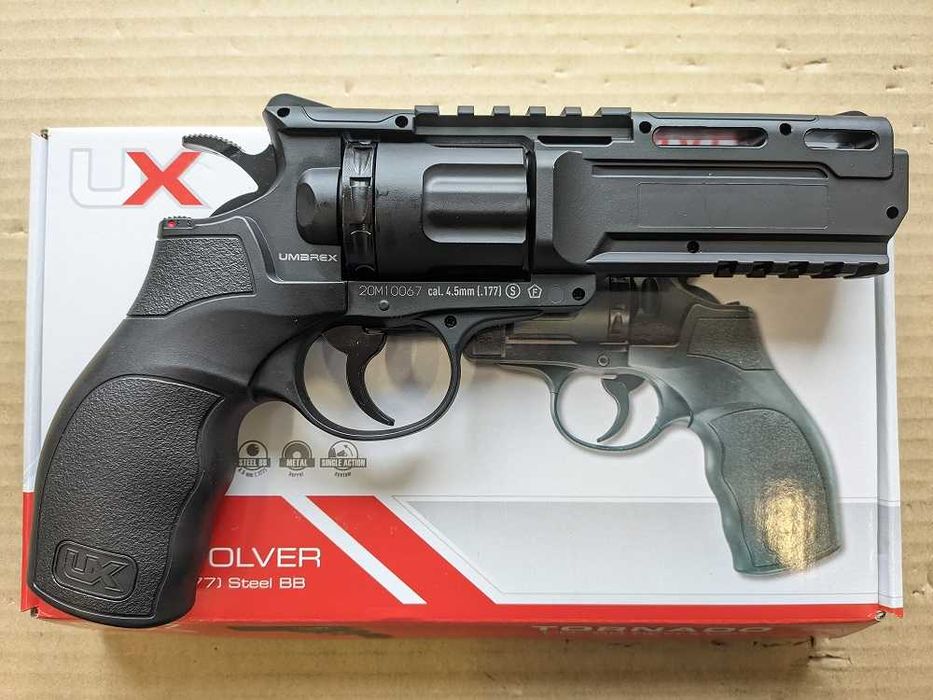 (PACHET COMPLET!!) Pistol Co2 Cu Bile De Cauciuc - 190 M/s - Airsoft