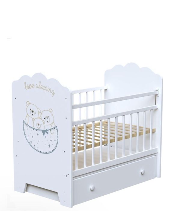 Манеж-кровать Лав Слипинг+ матрас