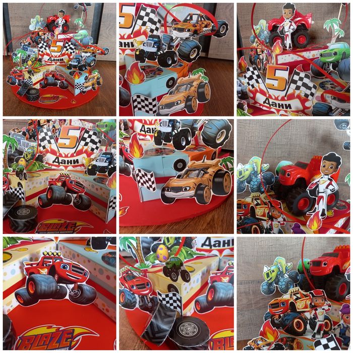 Картонена торта детска градина