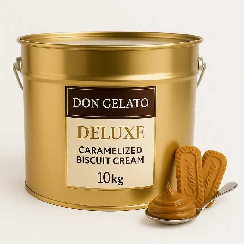 Крем пълнеж с бисквитен вкус Don Gelato Bisco | 1 кг / 3 кг / 10 кг