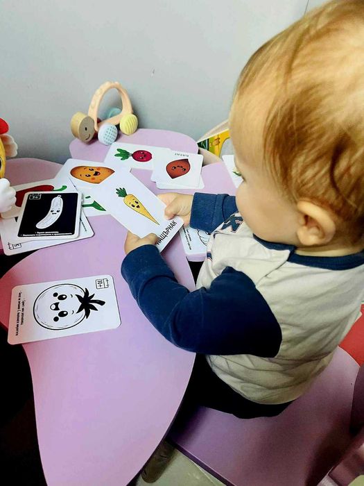 Монтесори Образователен комплект за захранване хранене бебе дете книга