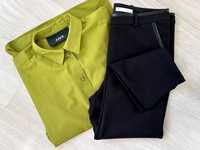 Hugo Boss елегантен  слим панталон  и риза JJXX в наситен цвят