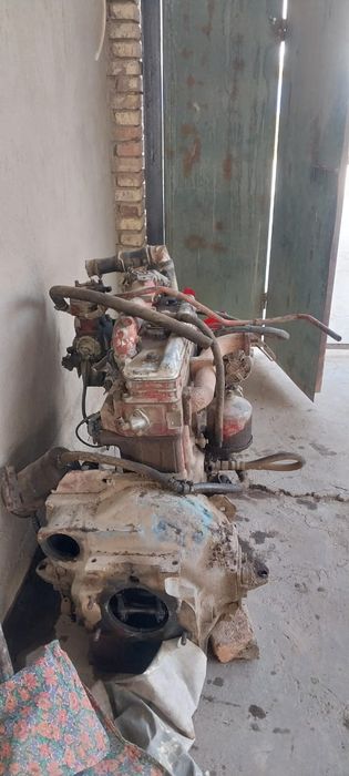 Трактор Матор газ установка бор