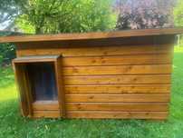 Cușcă câine, izolată termic, 2 incăperi, pereți 8 cm, Ultra Protect