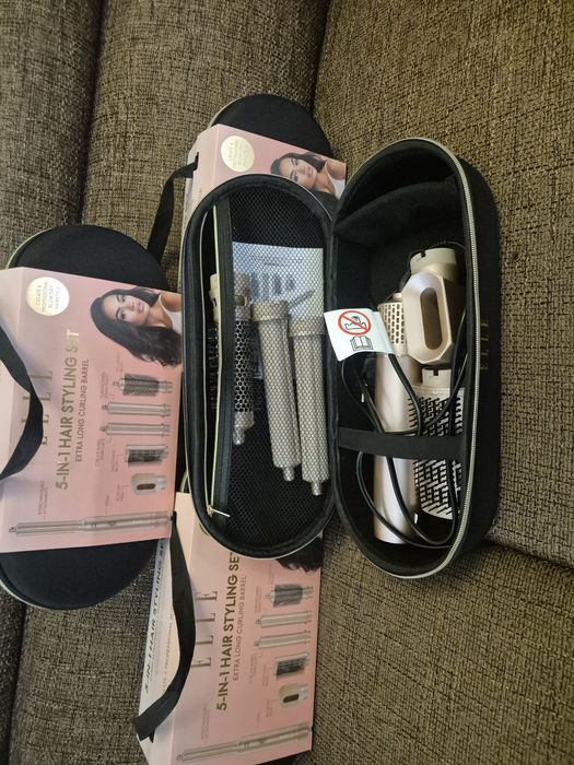 Комплект за оформяне на коса 5-в-1.