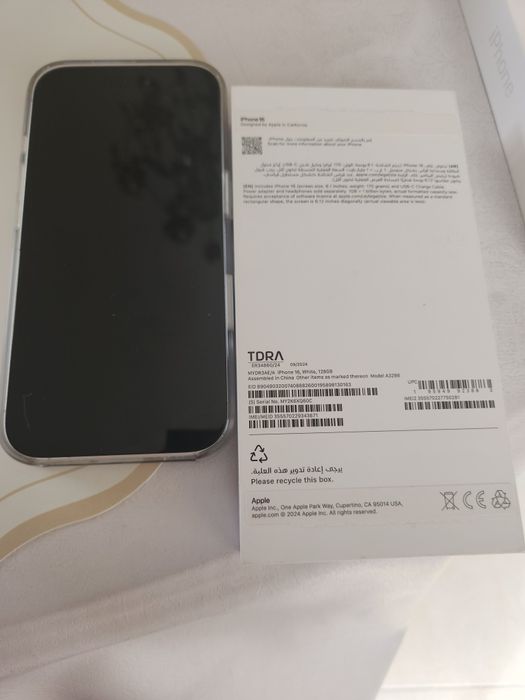 IPHONE 16 128 смартфон