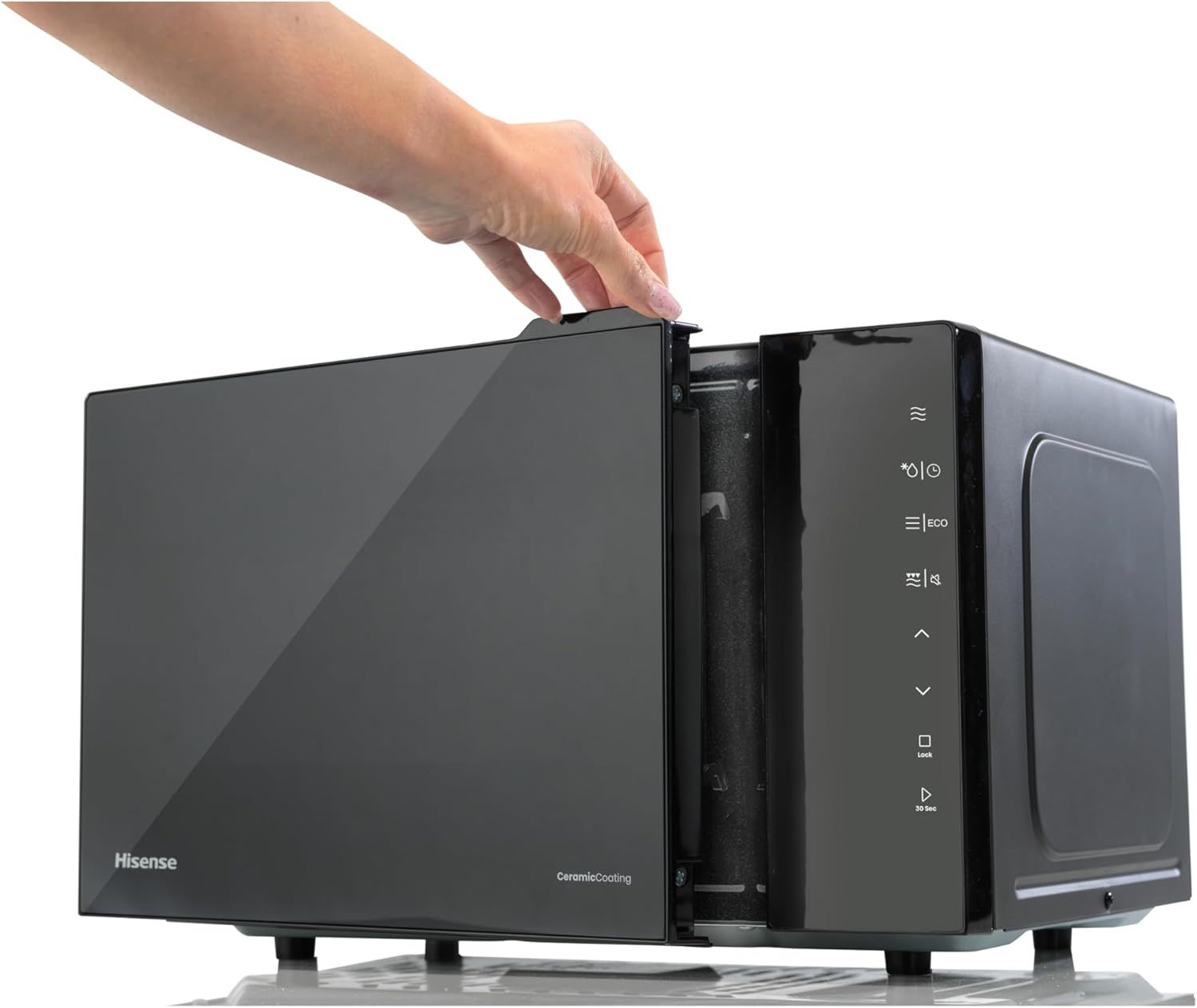 Cuptor microunde Hisense 23L grill 1000W ceramic negru | 841125