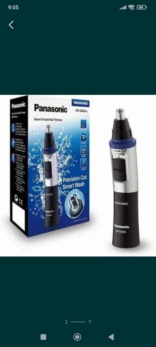 Panasonic Philips Braun trimmer